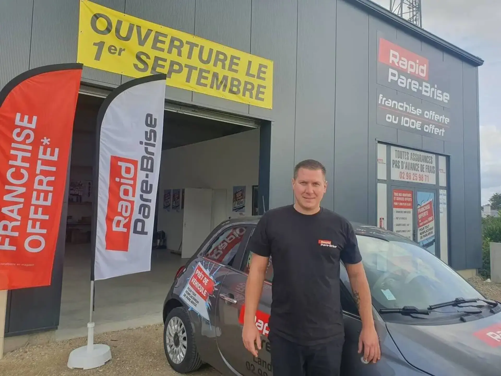 Photo Rapid pare-brise Landerneau