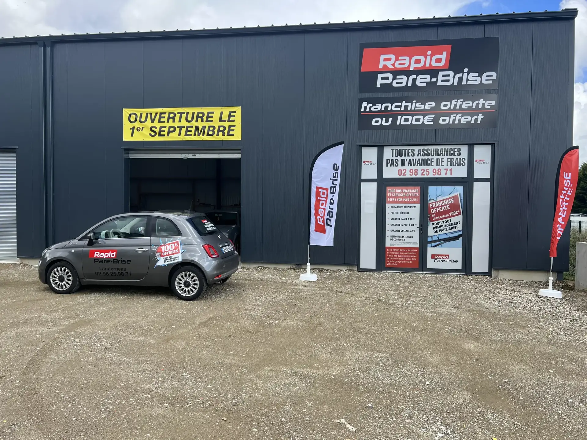 Photo Rapid pare-brise Landerneau
